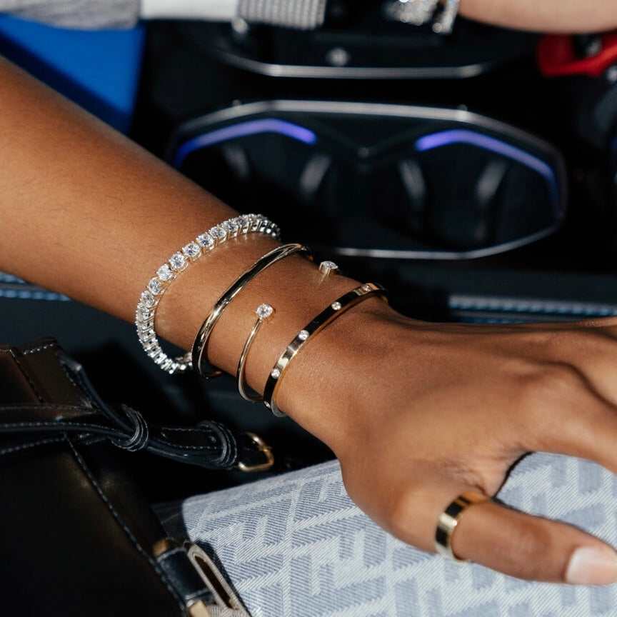 Classic Open Cuff Bracelet - Image 4