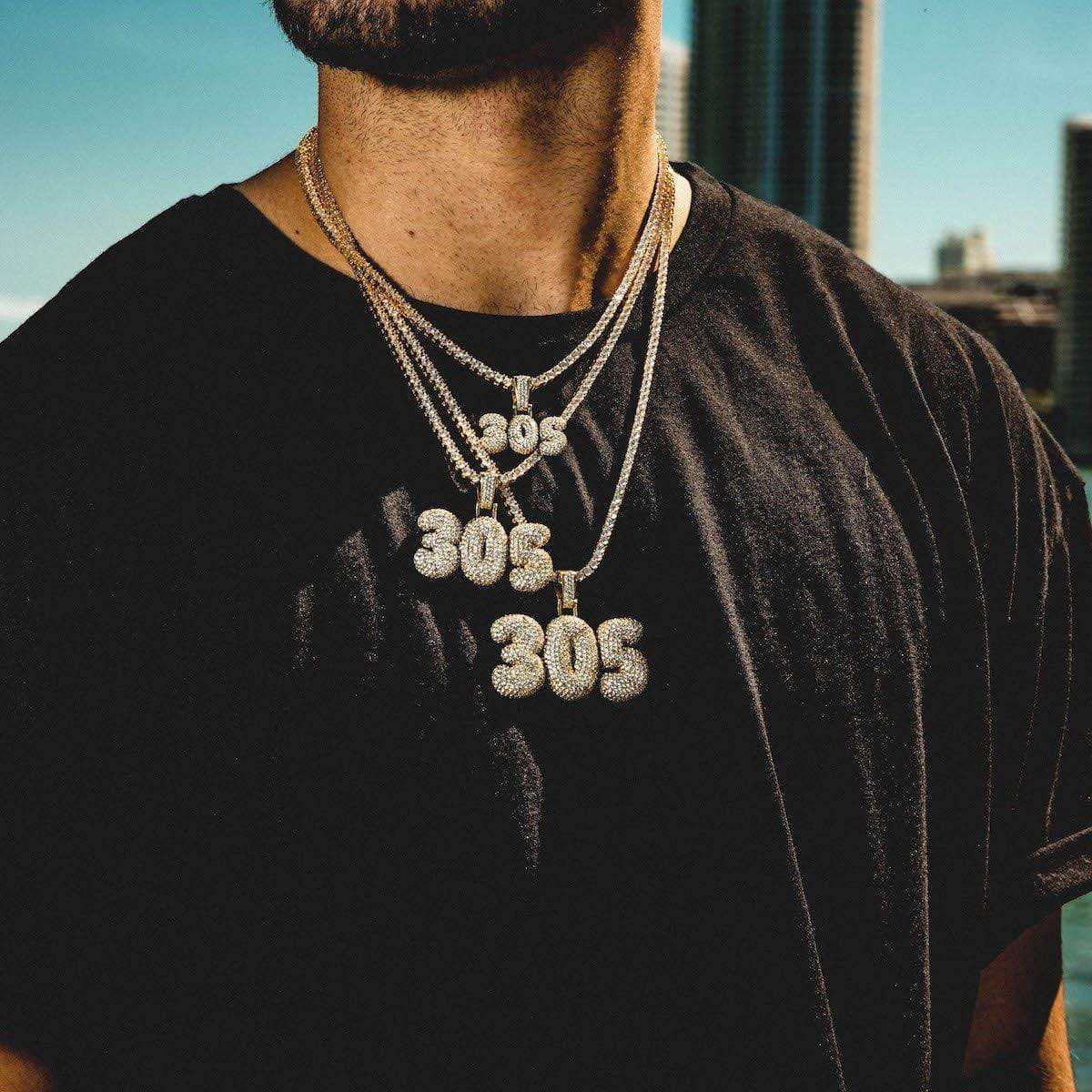 Custom Bubble Necklace Additional Letters - Image 3