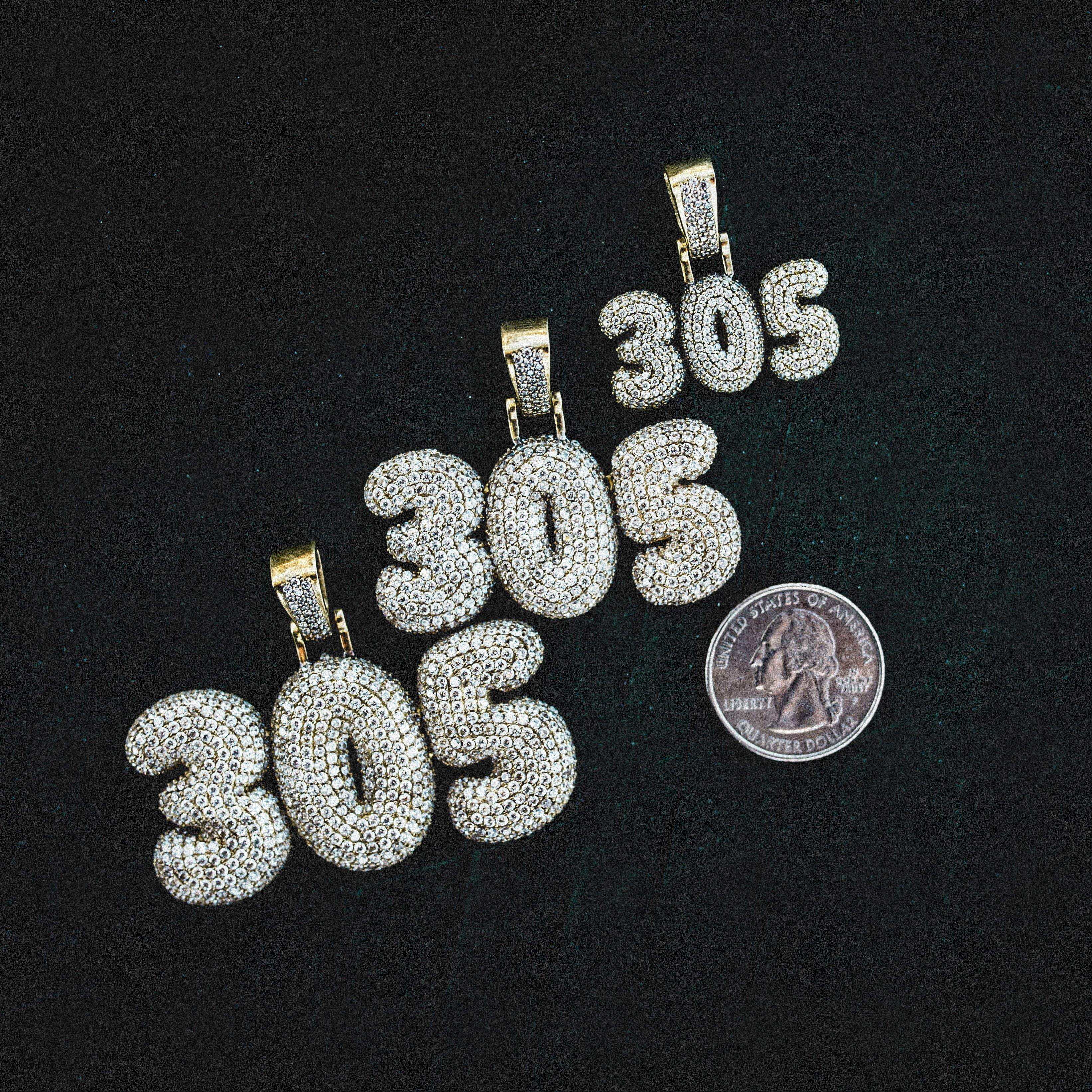 Custom Bubble Necklace Additional Letters - Image 4