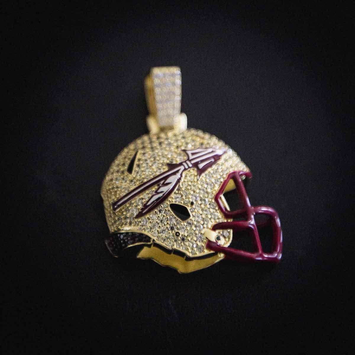 Florida State Official NCAA Football Helmet Pendant - Image 3