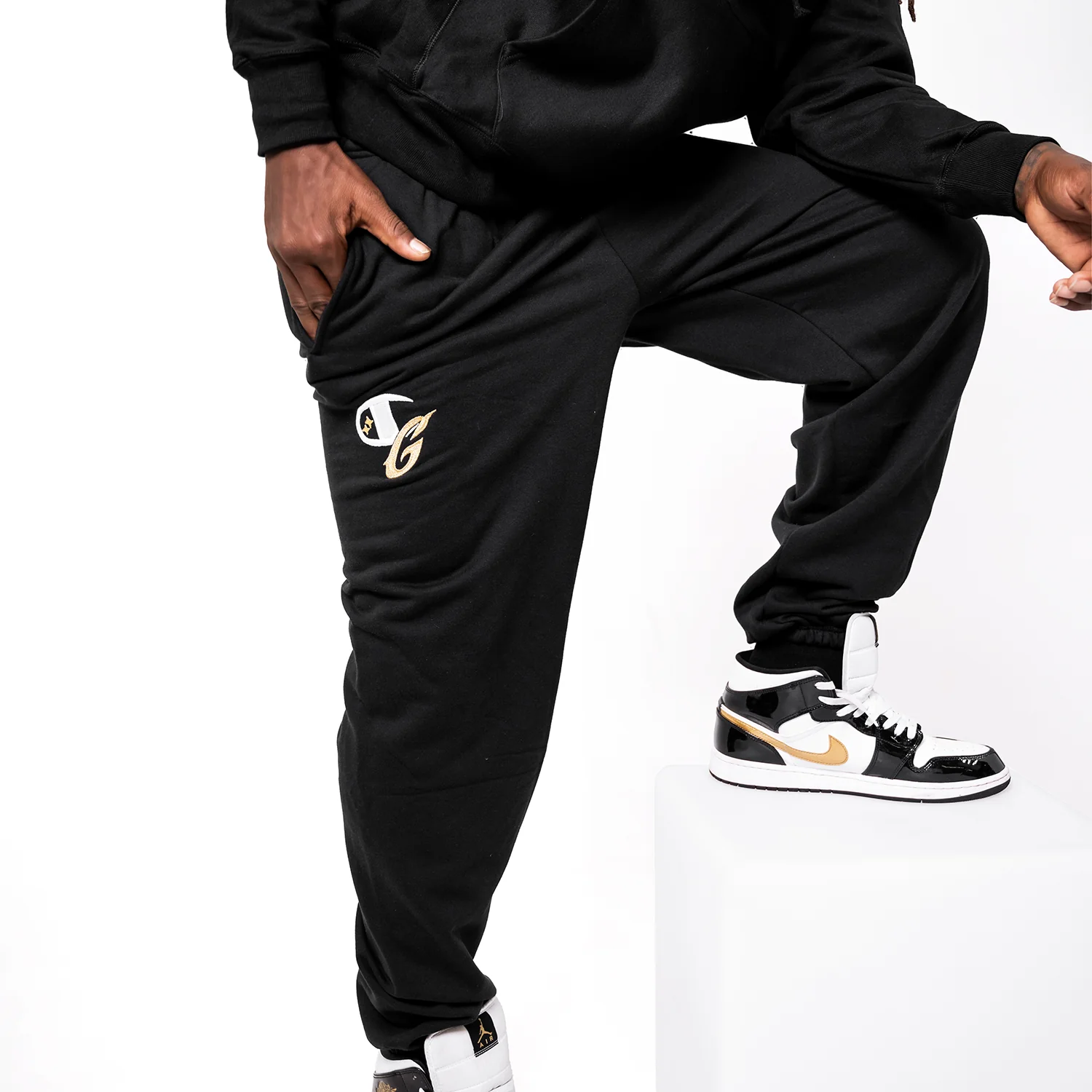 GLD X Champion Powerblend® Fleece Joggers - Image 4