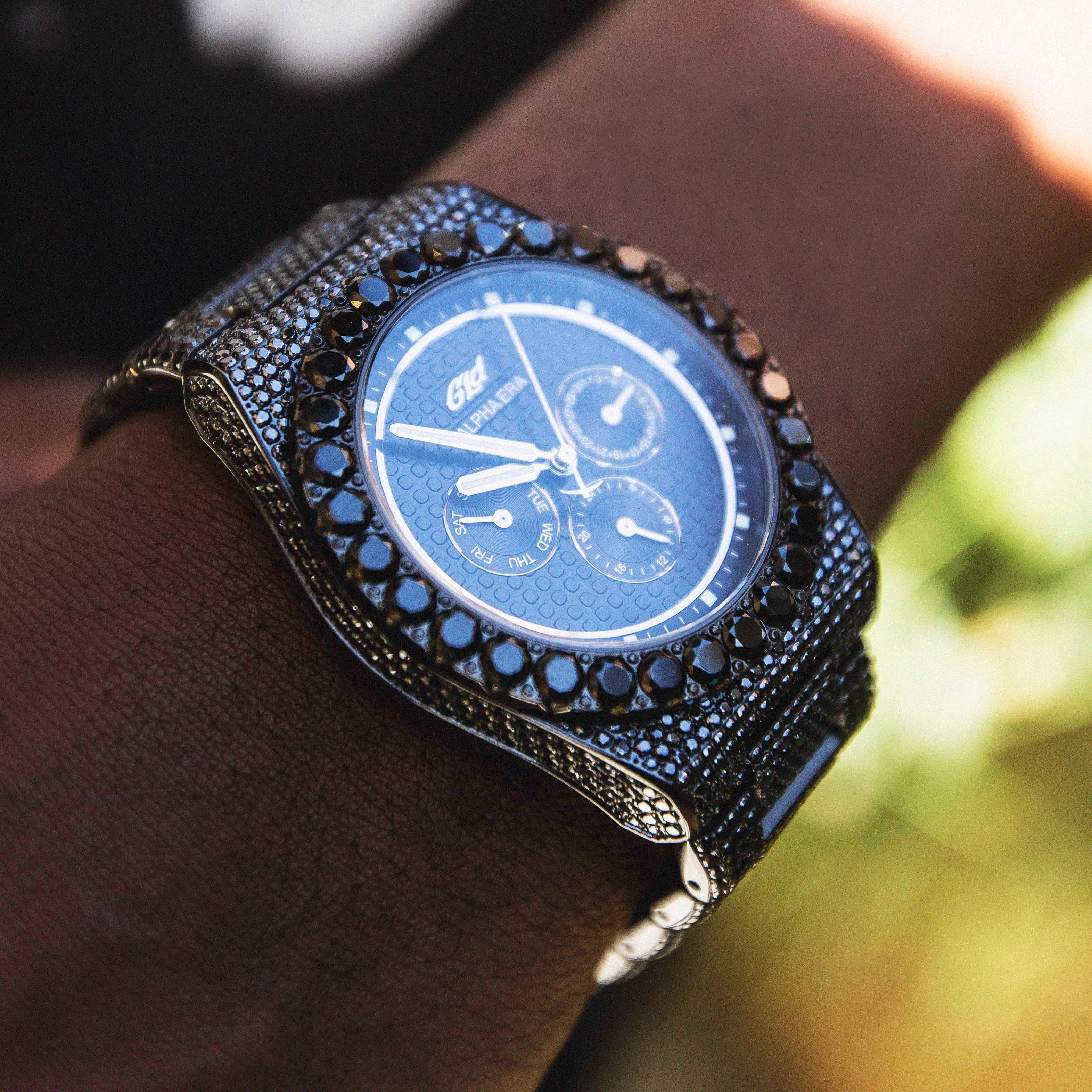 42MM Iced Alpha Era® Black - Image 4