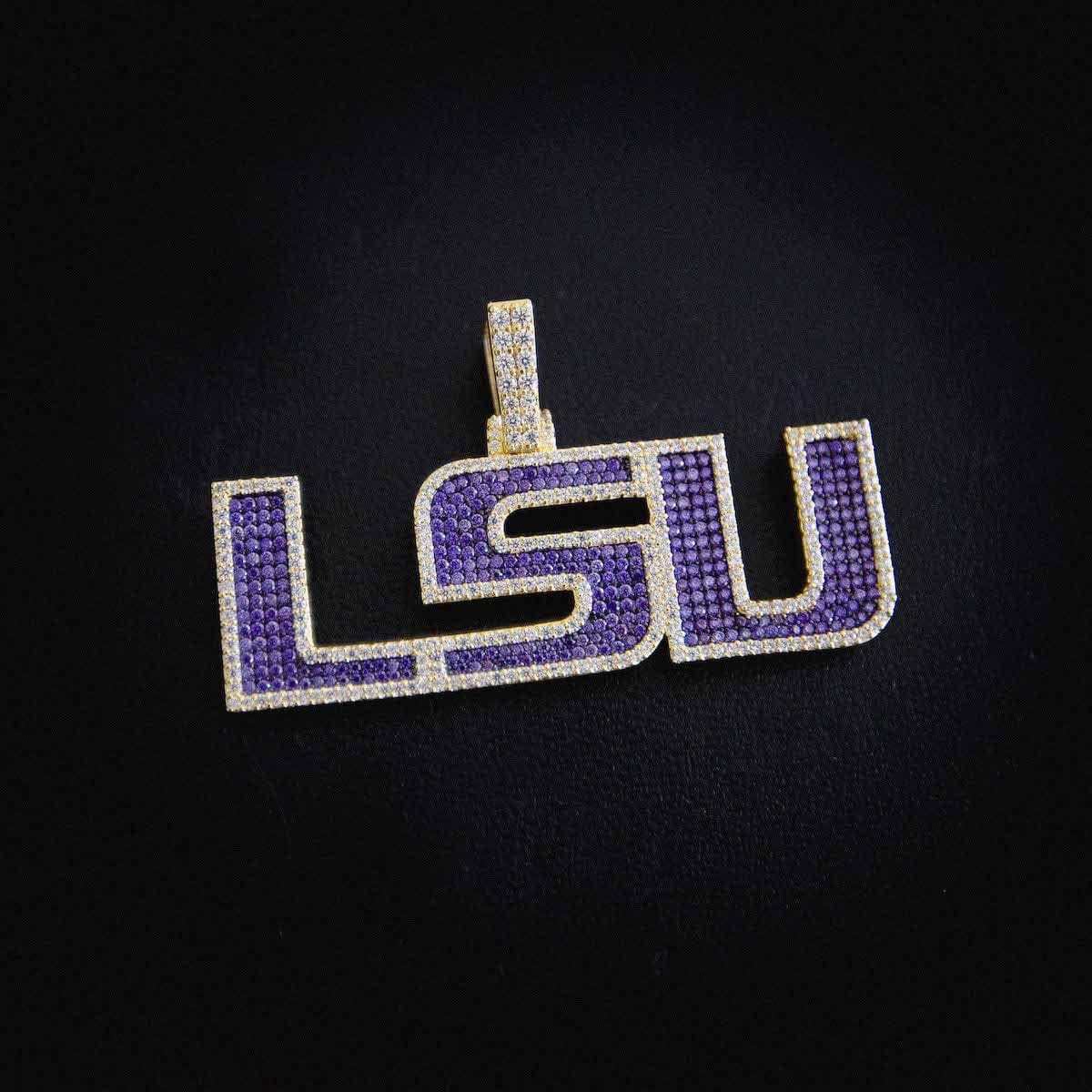 LSU Official NCAA Logo Pendant - Image 3