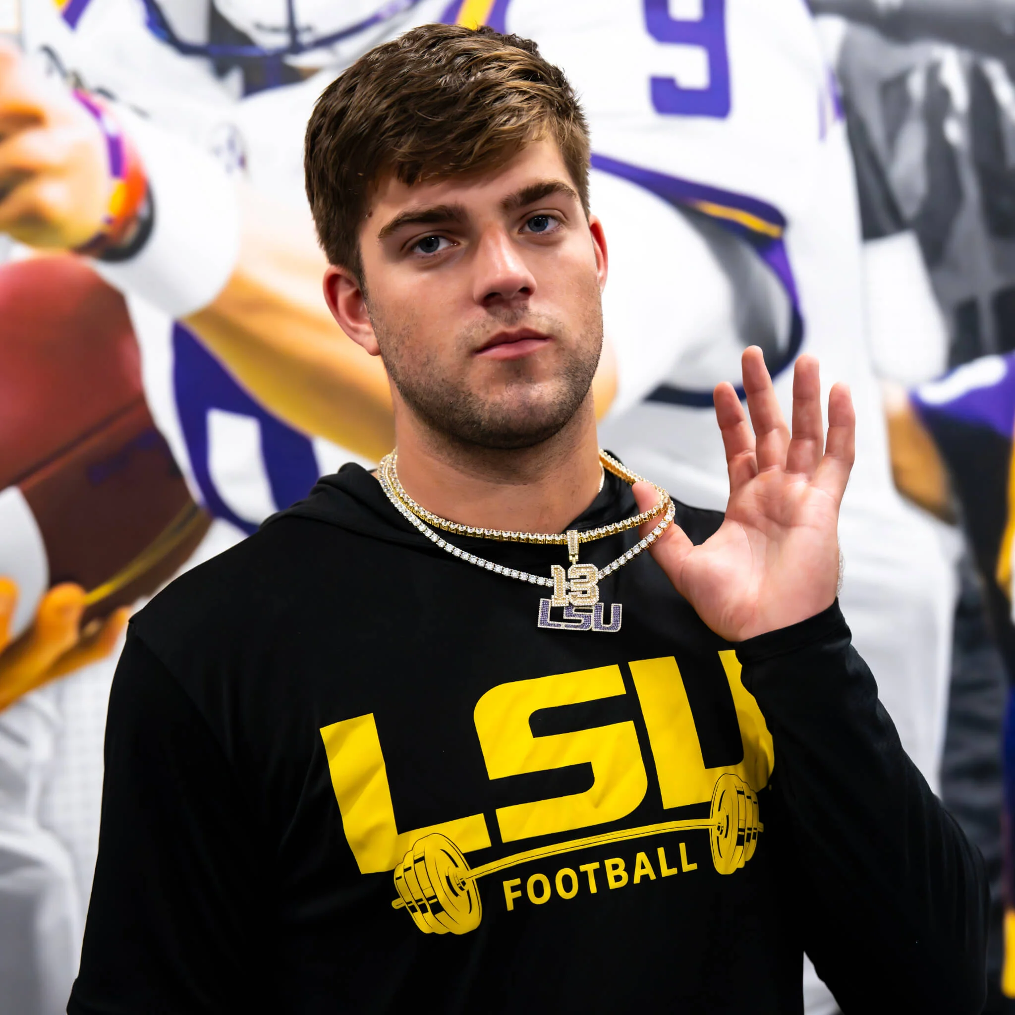 LSU Official NCAA Logo Pendant - Image 4