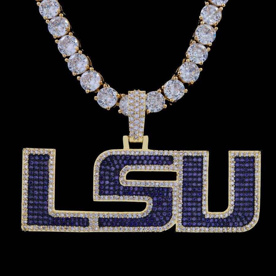 LSU Official NCAA Logo Pendant - Image 8