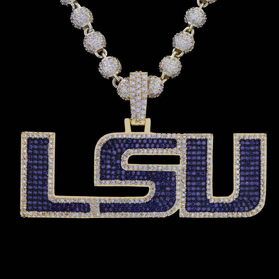 LSU Official NCAA Logo Pendant - Image 9