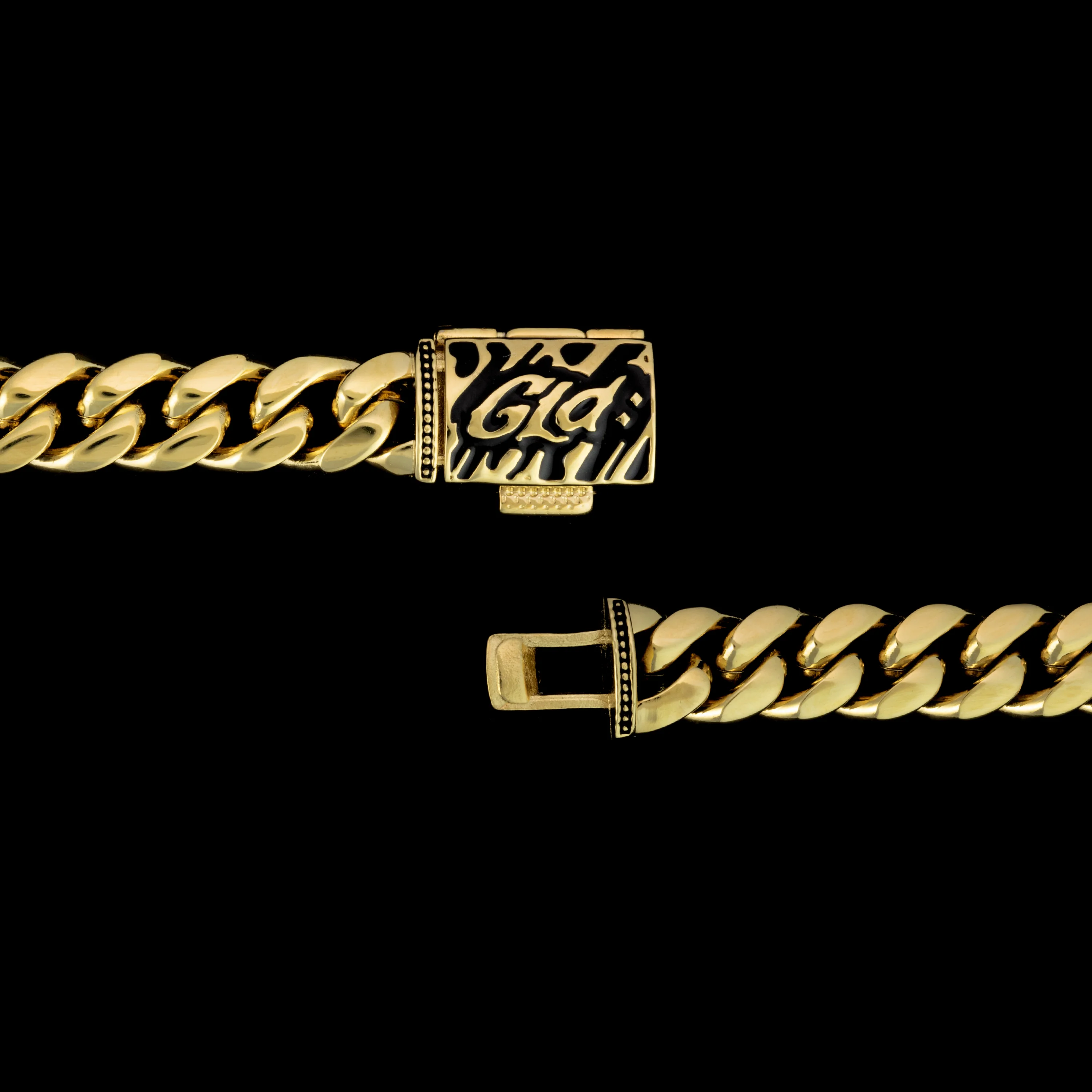 Miami Cuban Chain + Bracelet Bundle in Yellow Gold - 6mm - Image 5