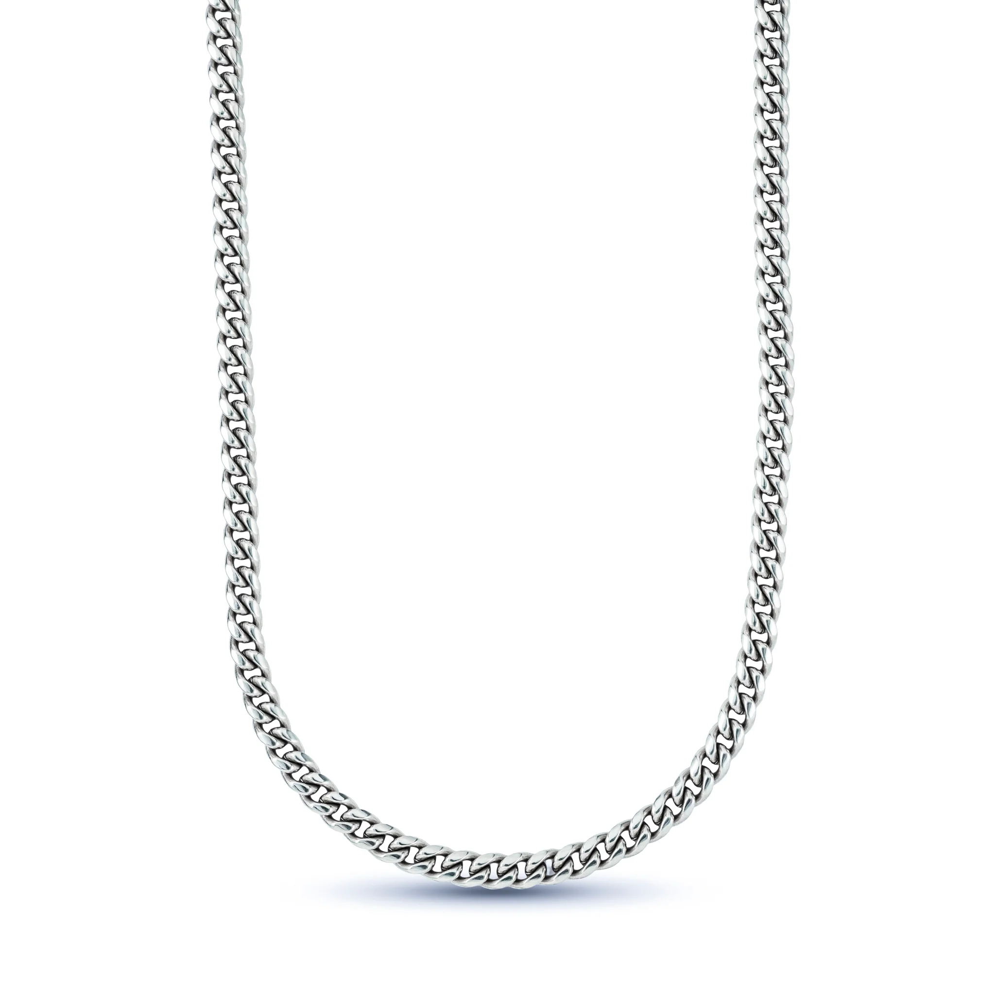 Miami Cuban Chain in Sterling Silver - 5mm