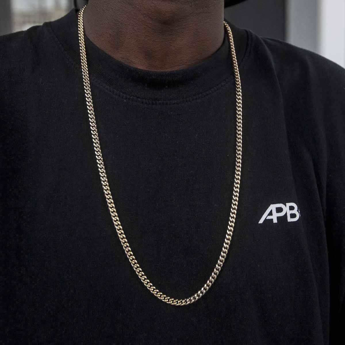 Solid Gold Miami Cuban Link Chain (5mm) - Image 6
