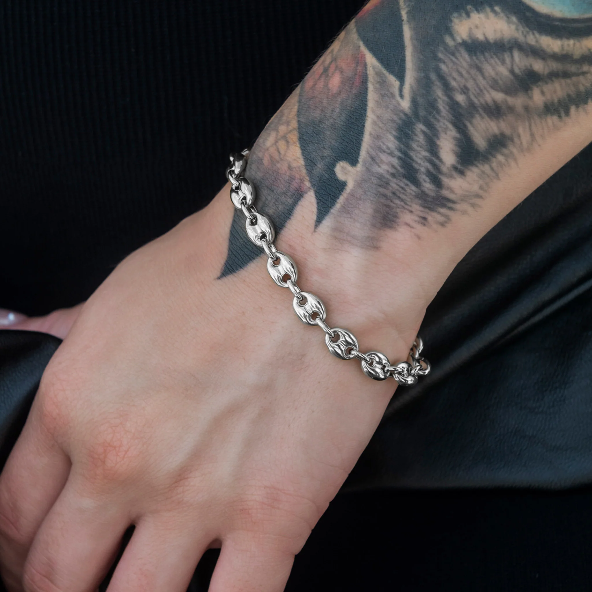 Valentina Bracelet in White Gold- 7mm - Image 3