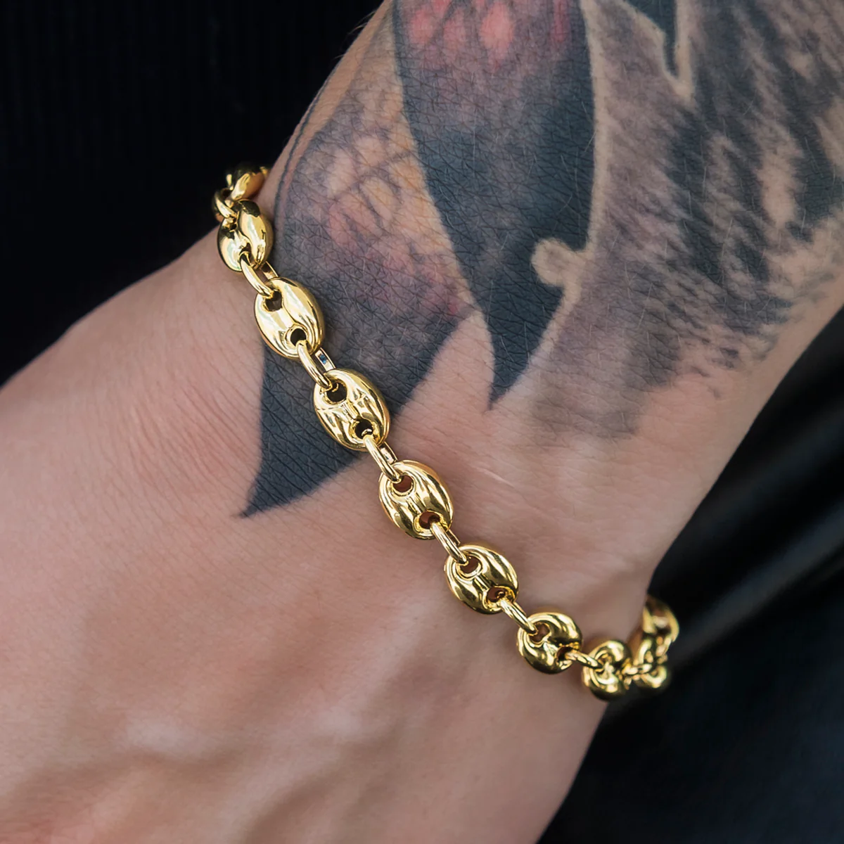 Valentina Bracelet in Yellow Gold- 7mm - Image 2